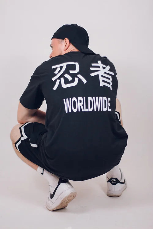 Rhenzi Oversized Tee Black