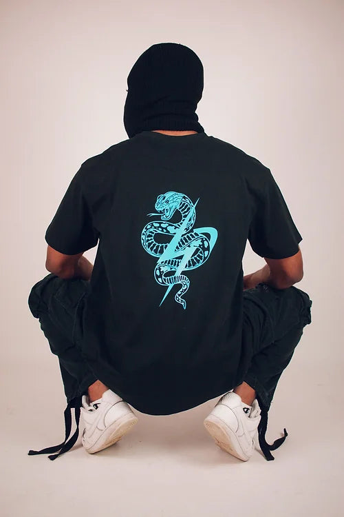Flow Oversized Tee Black