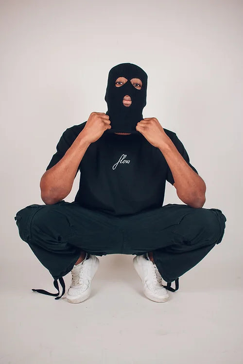 Flow Oversized Tee Black