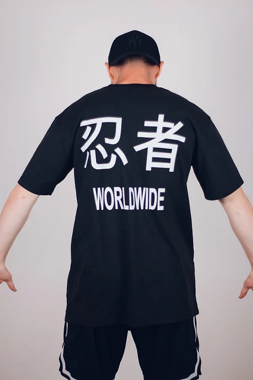 Rhenzi Oversized Tee Black