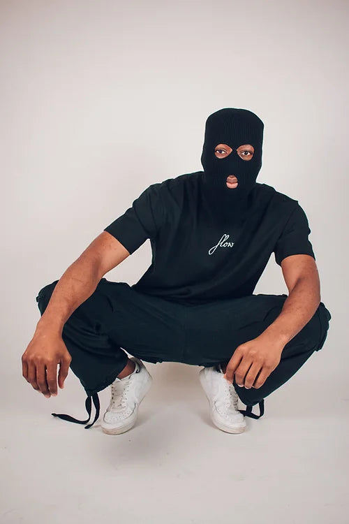 Flow Oversized Tee Black